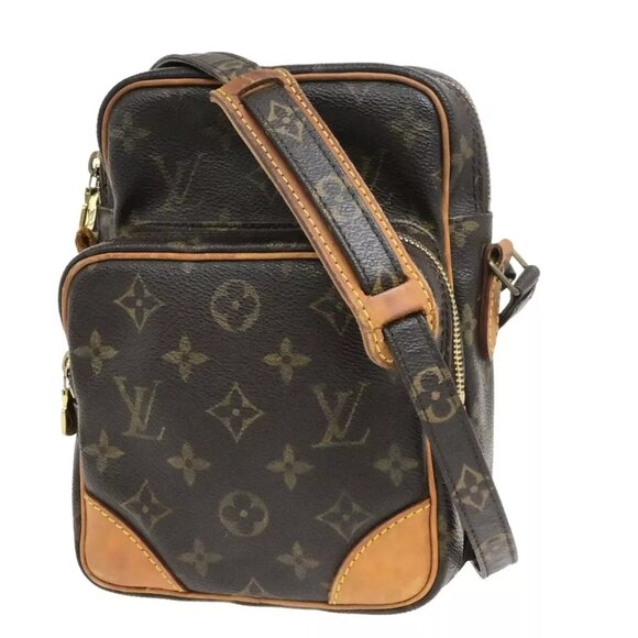 LOUIS VUITTON Amazon Crossbody Shoulder Bag Monogram Leather BN M45236 04EE045 - Picture 1 of 16